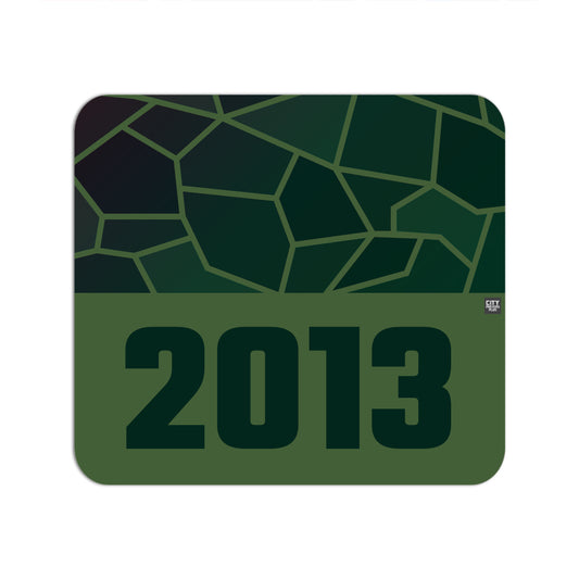 2013 Year Mousepad (Olive Green)