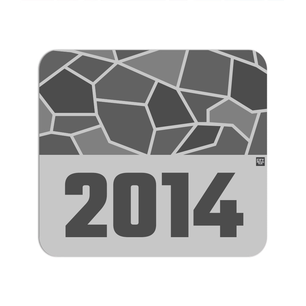 2014 Year Mousepad (Melange Grey)