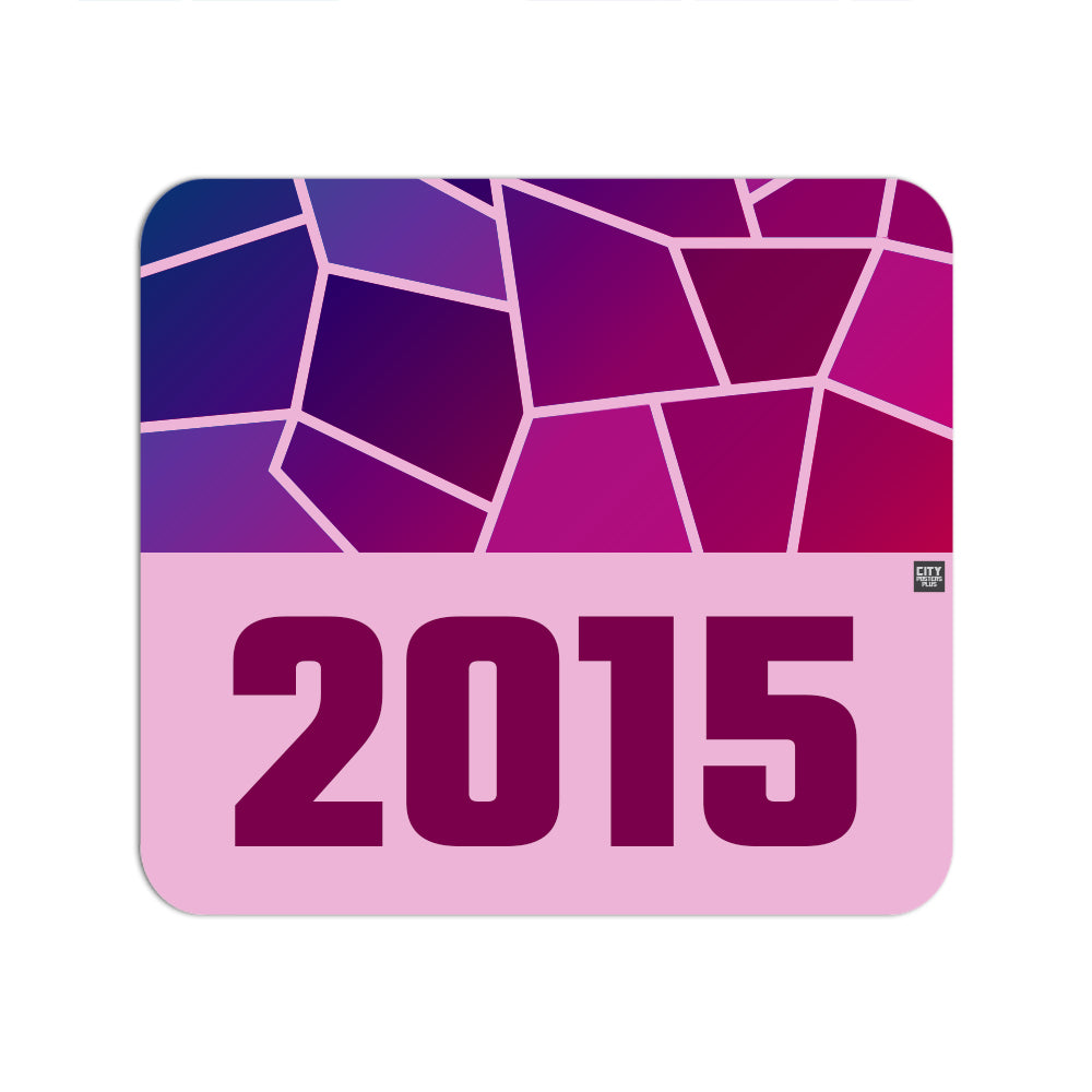2015 Year Mousepad (Light Pink)