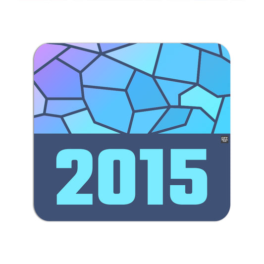 2015 Year Mousepad (Navy Blue)