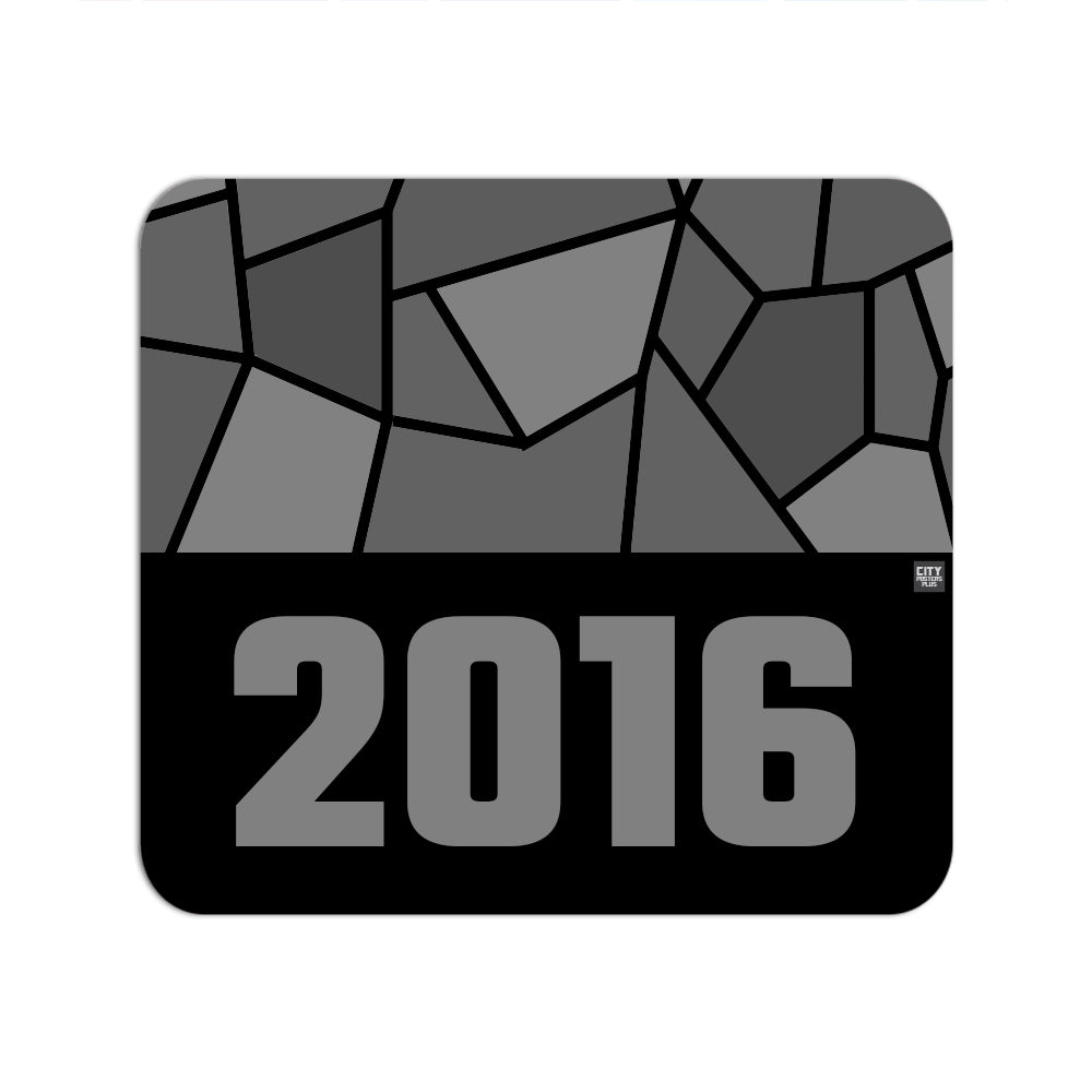 2016 Year Mousepad (Black)