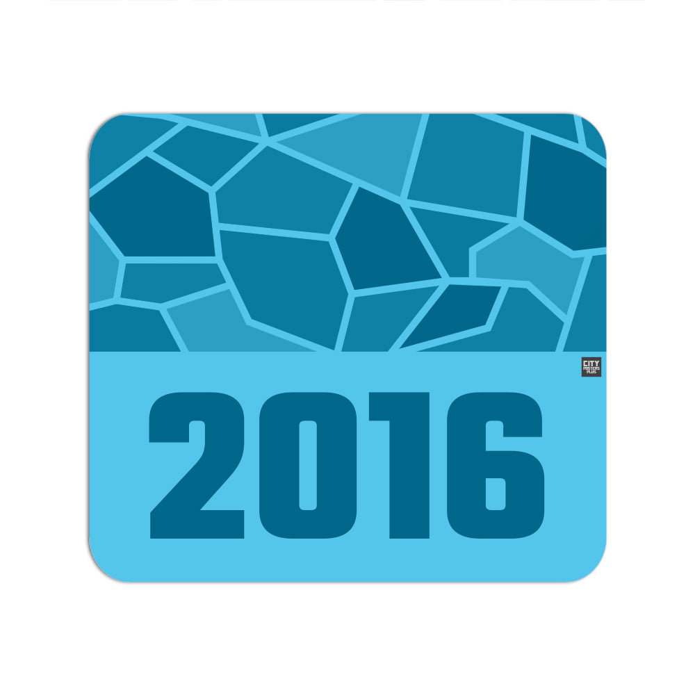 2016 Year Mousepad (Sky Blue)