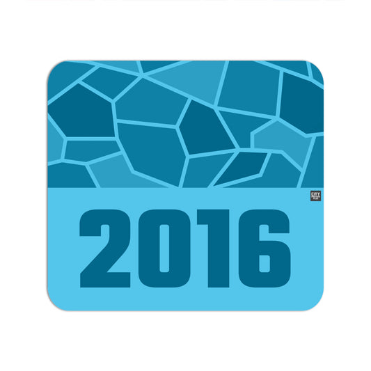 2016 Year Mousepad (Sky Blue)