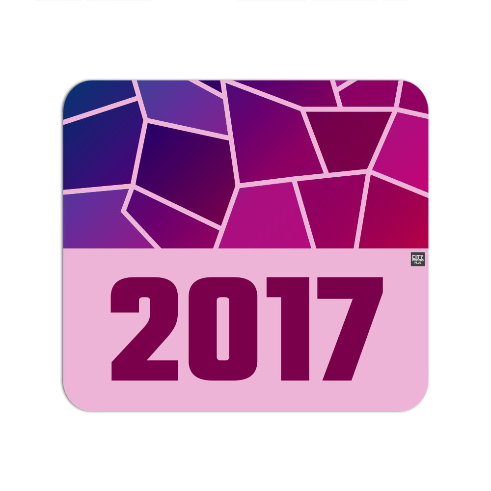 2017 Year Mousepad (Light Pink)