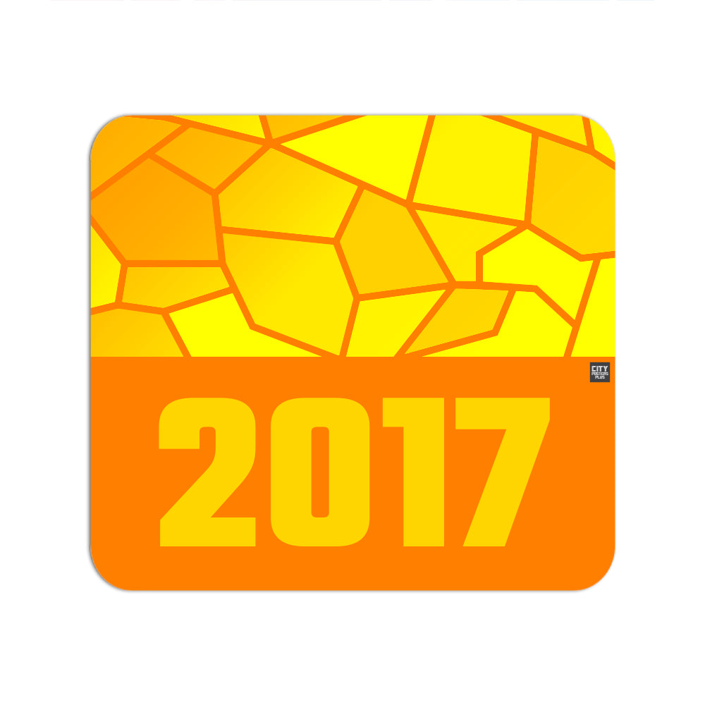 2017 Year Mousepad (Orange)
