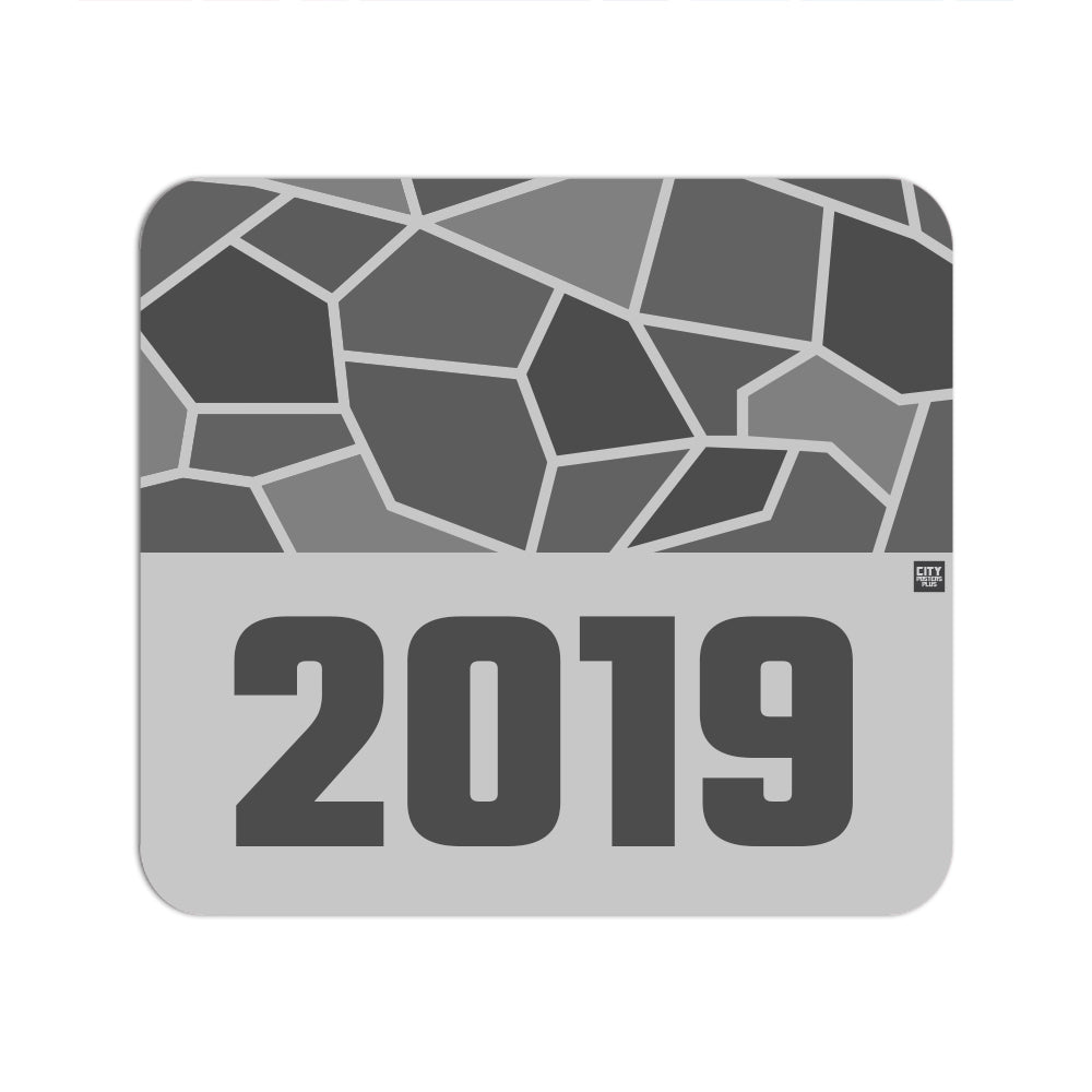 2019 Year Mousepad (Melange Grey)