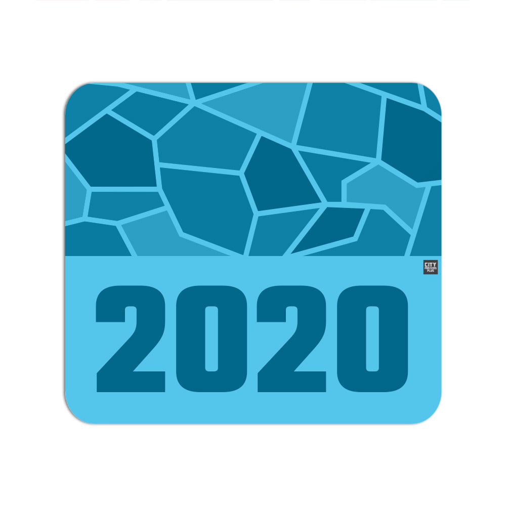 2020 Year Mousepad (Sky Blue)