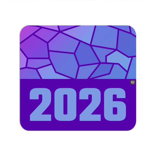2026 Year Mousepad (Purple)
