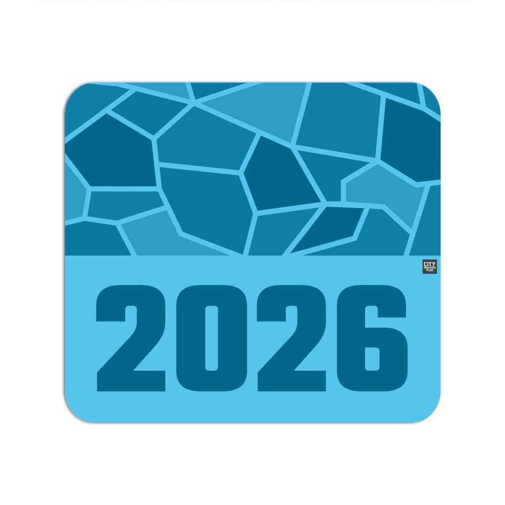 2026 Year Mousepad (Sky Blue)