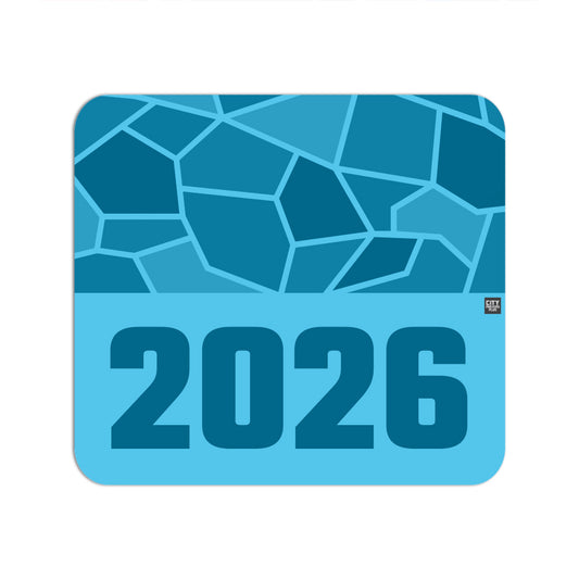 2026 Year Mousepad (Sky Blue)