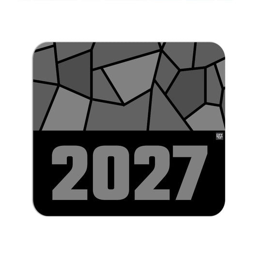 2027 Year Mousepad (Black)