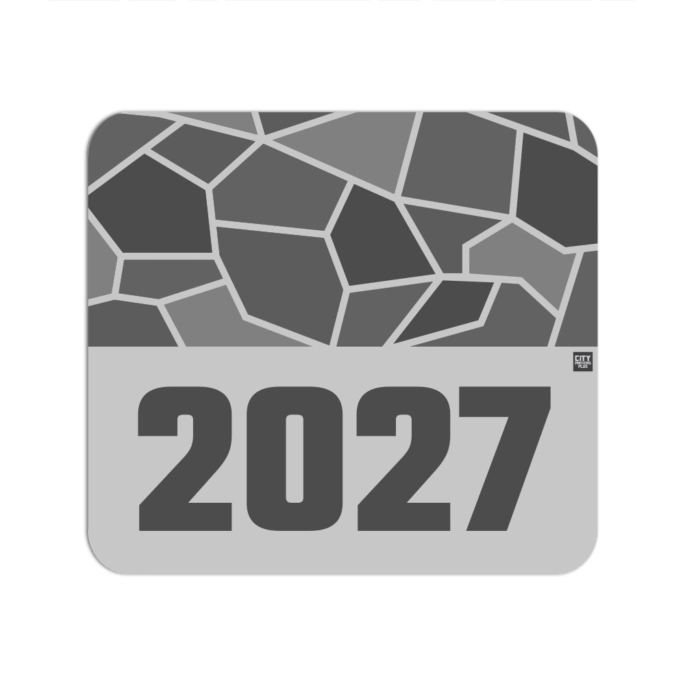 2027 Year Mousepad (Melange Grey)