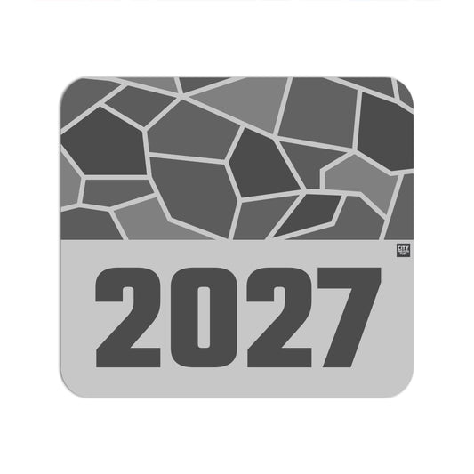 2027 Year Mousepad (Melange Grey)