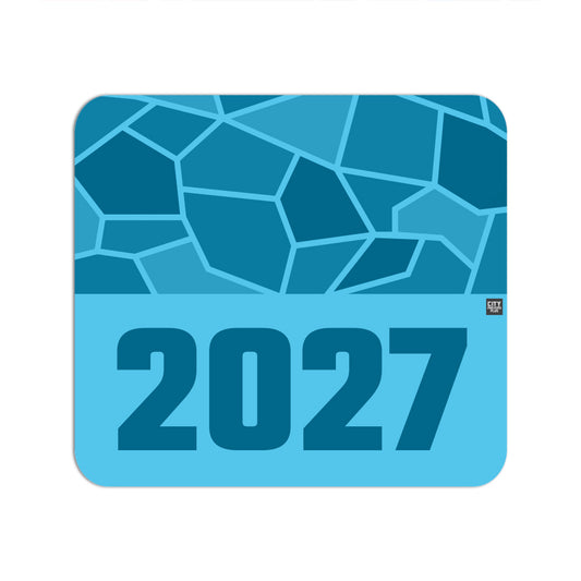 2027 Year Mousepad (Sky Blue)