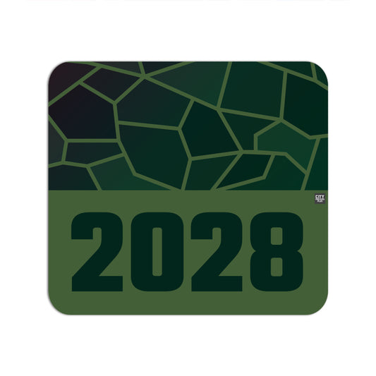 2028 Year Mousepad (Olive Green)