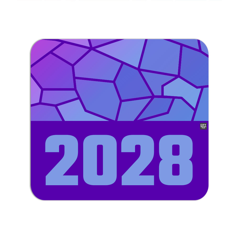 2028 Year Mousepad (Purple)