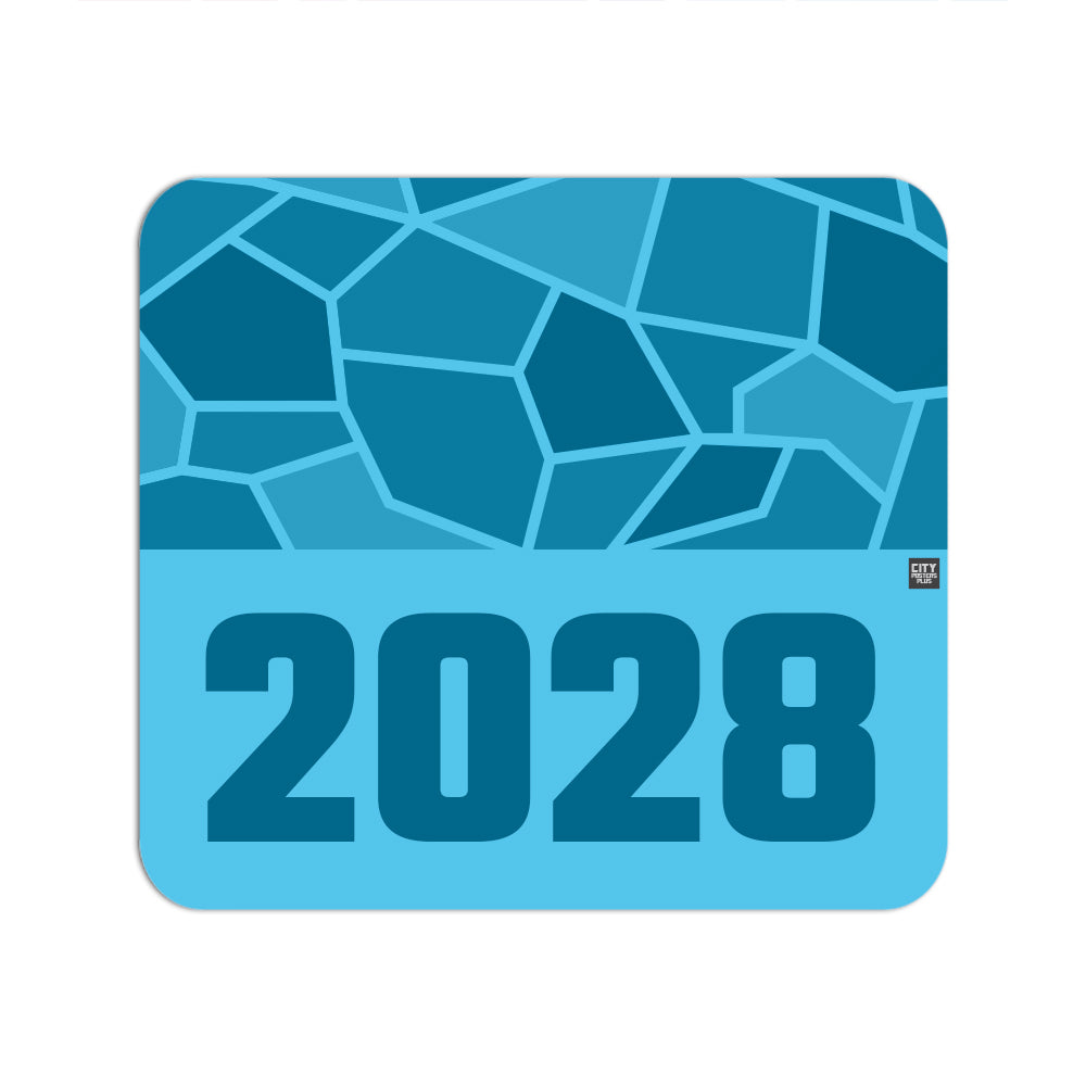 2028 Year Mousepad (Sky Blue)