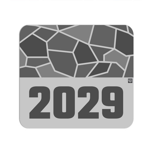 2029 Year Mousepad (Melange Grey)