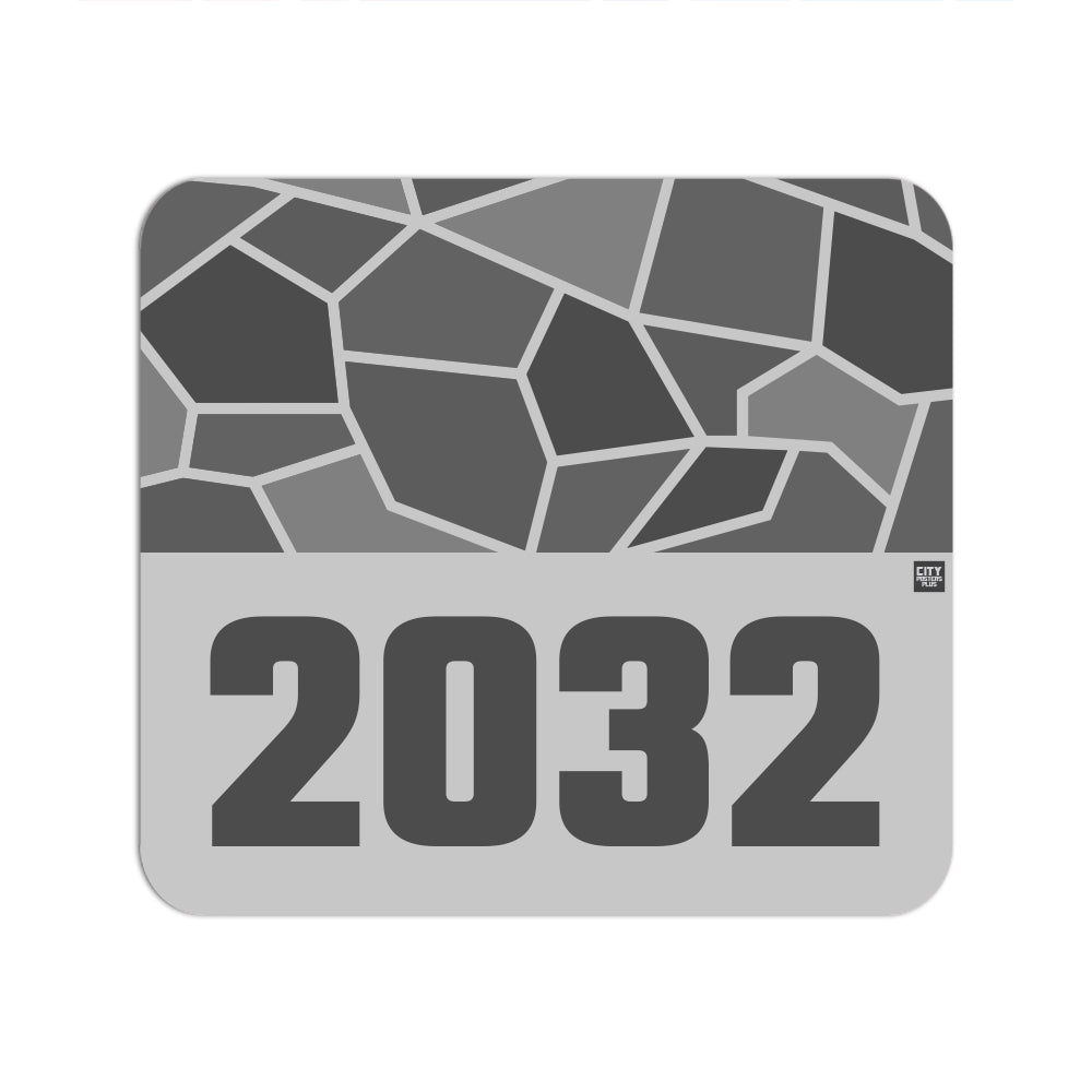 2032 Year Mousepad (Melange Grey)