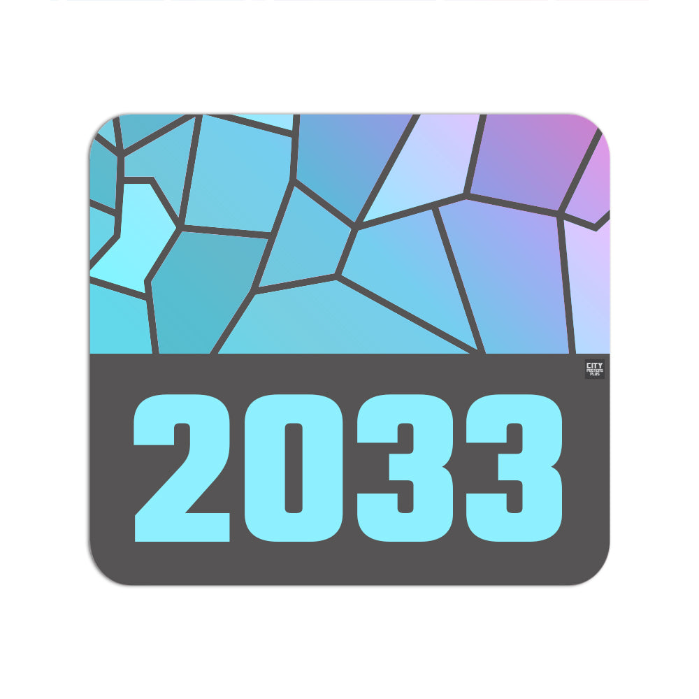 2033 Year Mousepad (Charcoal Grey)
