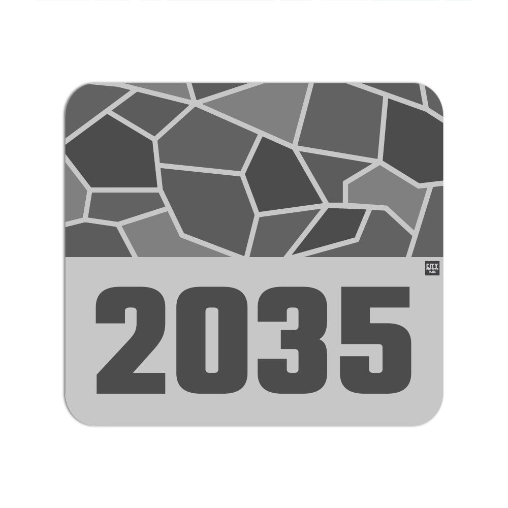 2035 Year Mousepad (Melange Grey)