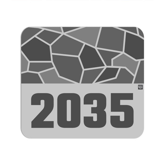 2035 Year Mousepad (Melange Grey)