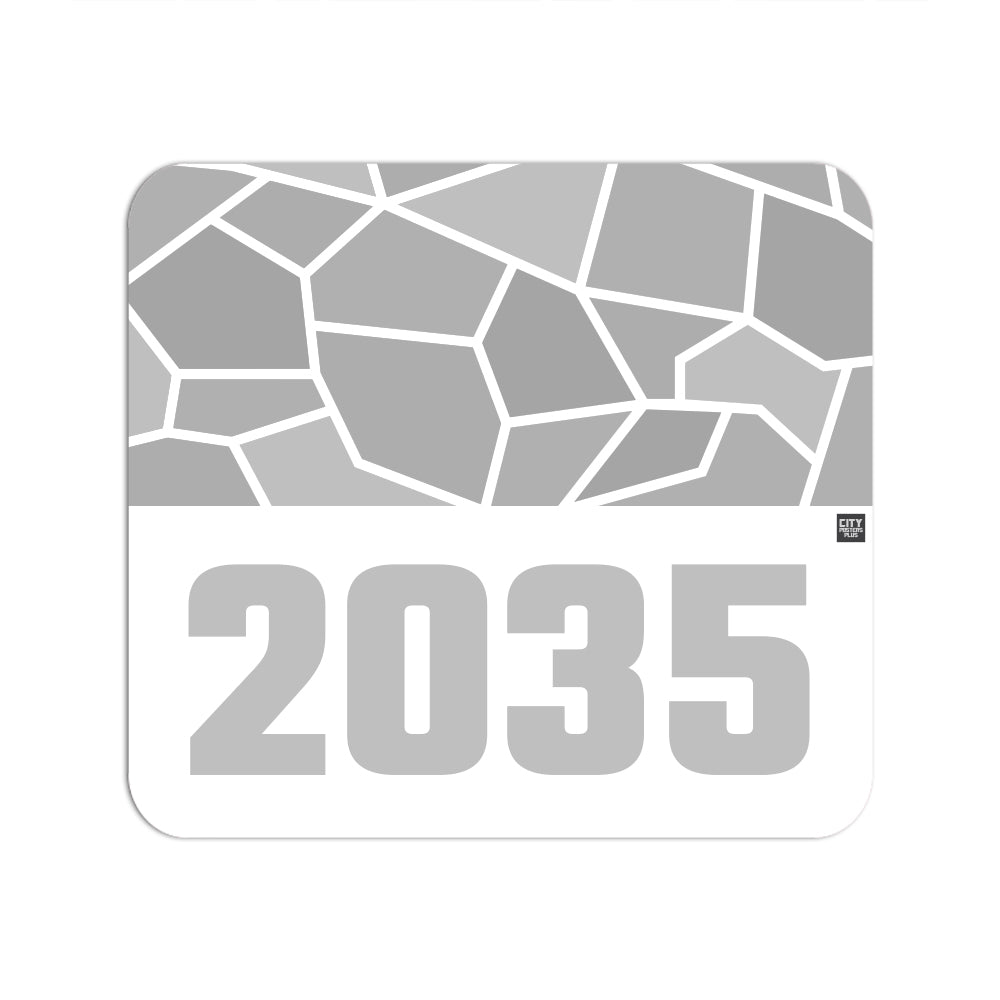 2035 Year Mousepad (White)