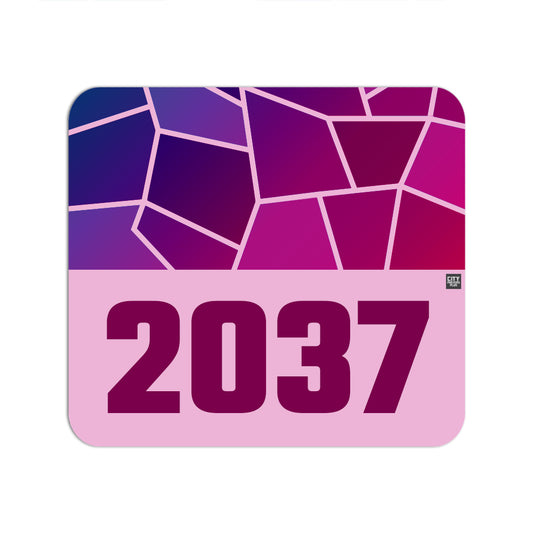 2037 Year Mousepad (Light Pink)