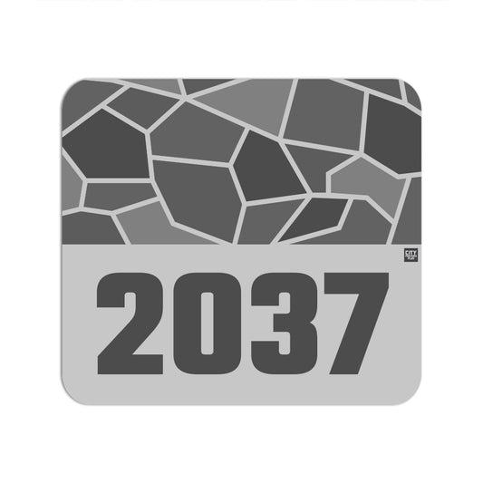 2037 Year Mousepad (Melange Grey)