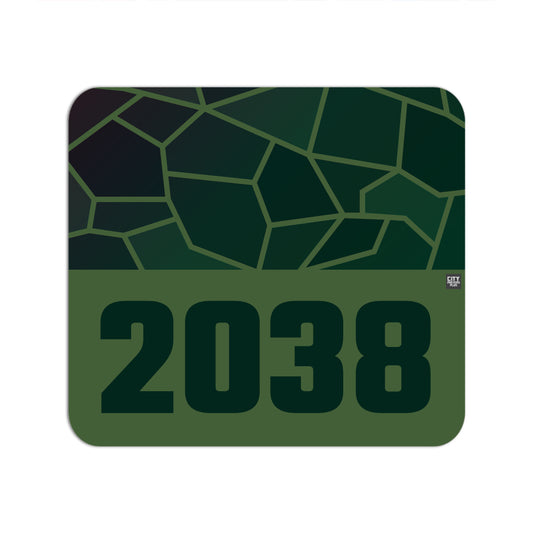 2038 Year Mousepad (Olive Green)