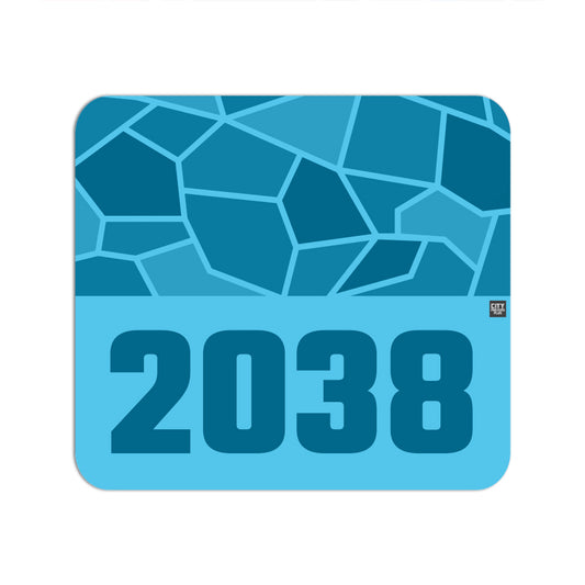 2038 Year Mousepad (Sky Blue)