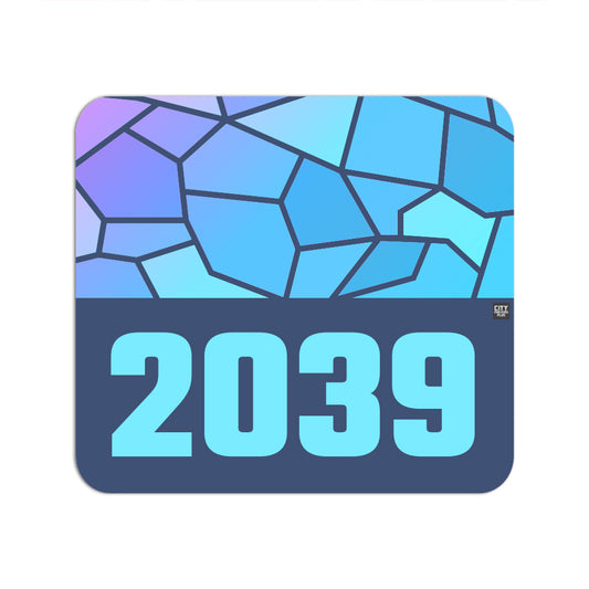 2039 Year Mousepad (Navy Blue)