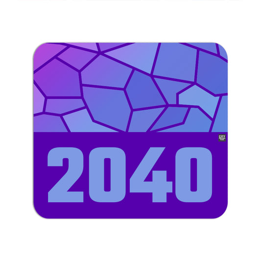 2040 Year Mousepad (Purple)