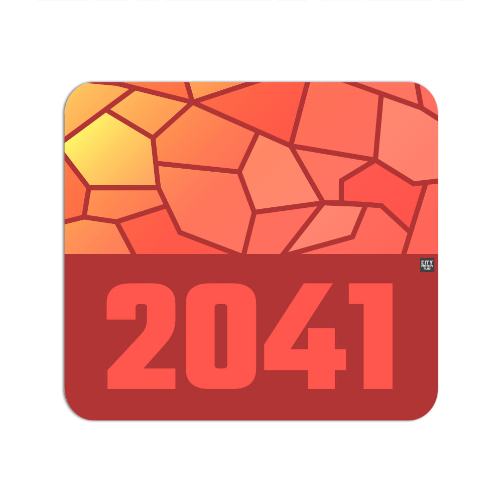 2041 Year Mousepad (Red)
