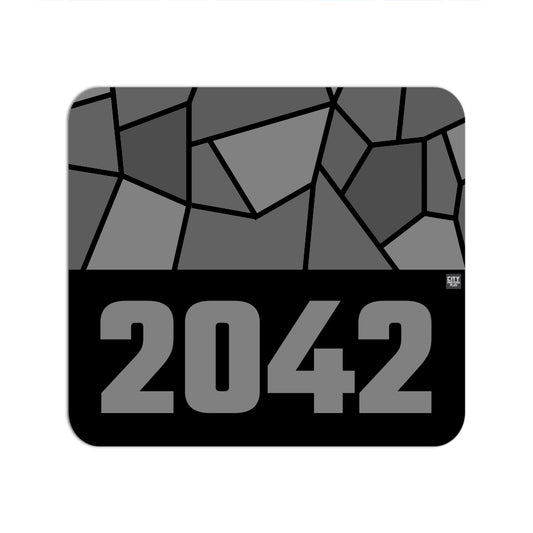 2042 Year Mousepad (Black)