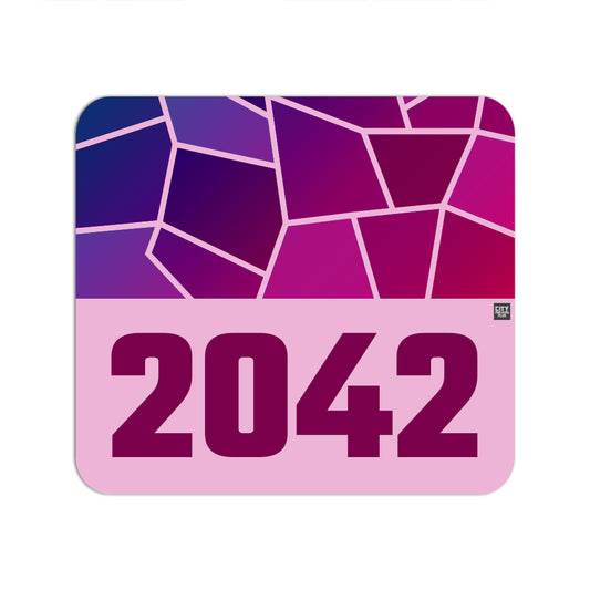 2042 Year Mousepad (Light Pink)