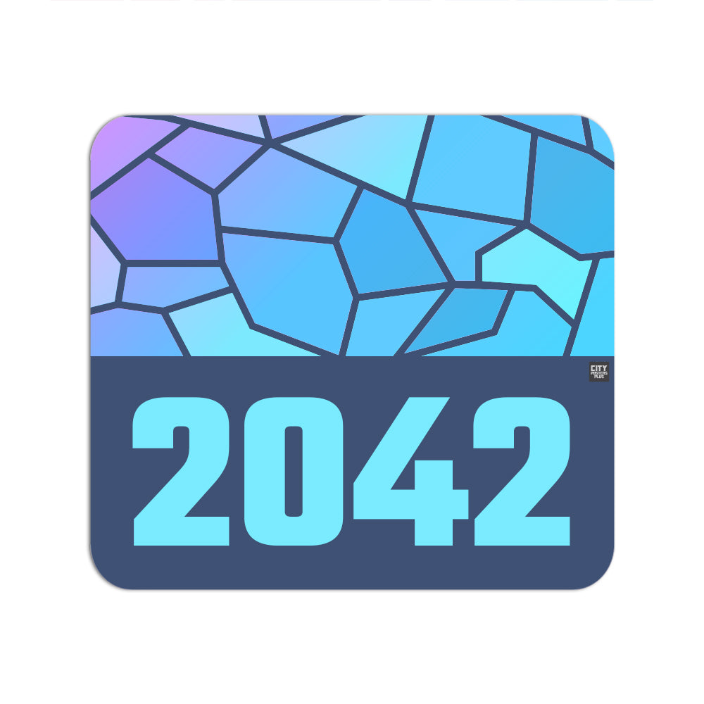2042 Year Mousepad (Navy Blue)