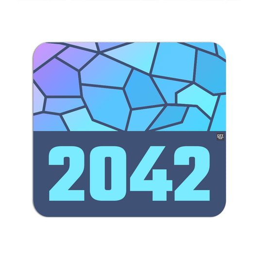 2042 Year Mousepad (Navy Blue)