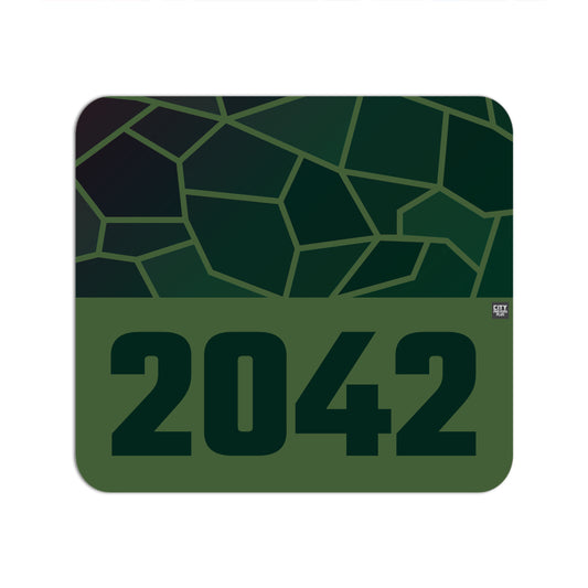 2042 Year Mousepad (Olive Green)