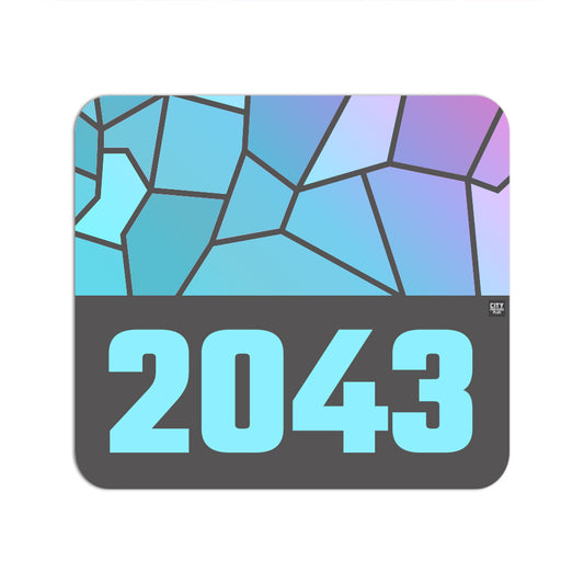 2043 Year Mousepad (Charcoal Grey)
