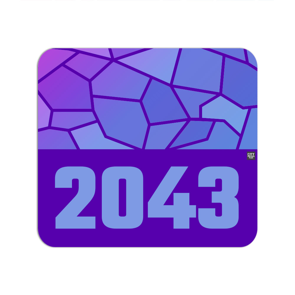 2043 Year Mousepad (Purple)