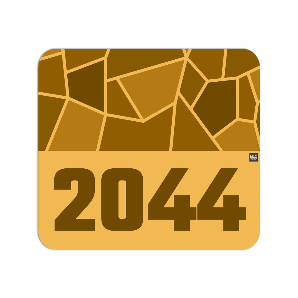 2044 Year Mousepad (Golden Yellow)