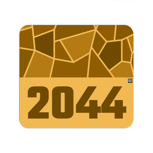 2044 Year Mousepad (Golden Yellow)