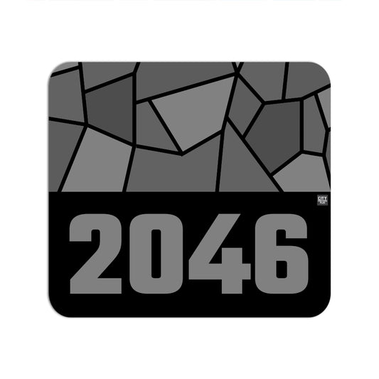 2046 Year Mousepad (Black)