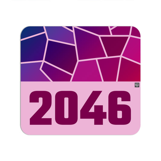 2046 Year Mousepad (Light Pink)