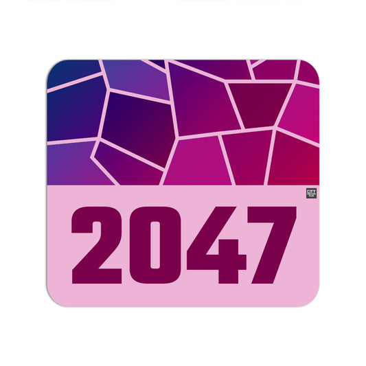 2047 Year Mousepad (Light Pink)