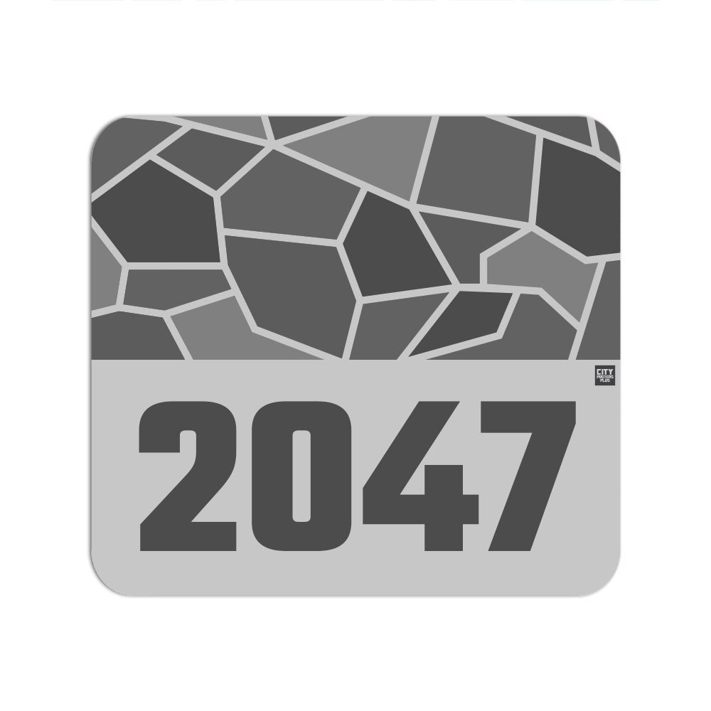 2047 Year Mouse pad (Melange Grey)
