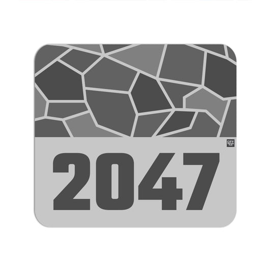2047 Year Mousepad (Melange Grey)