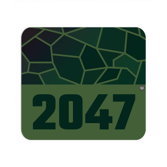 2047 Year Mousepad (Olive Green)