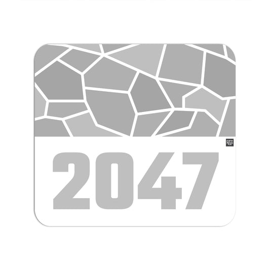 2047 Year Mousepad (White)